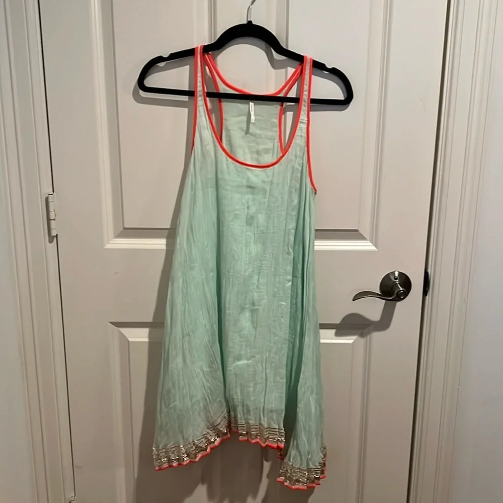 Free people Ariel tank dress nwot